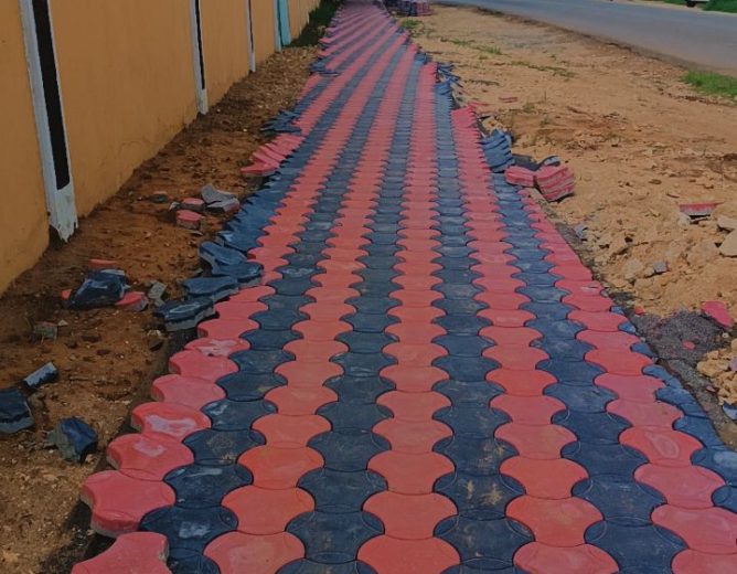 Ongoing Construction of Walkways in Malindi, Kilifi County